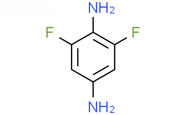 Molecular structure of C6H6F2N2