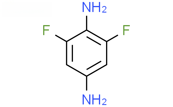 Molecular structure of C6H6F2N2