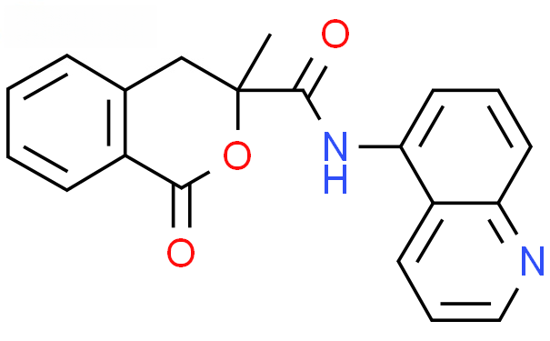 Molecular structure of C20H16N2O3