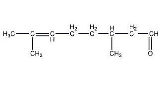 Molecular structure of C10H18O
