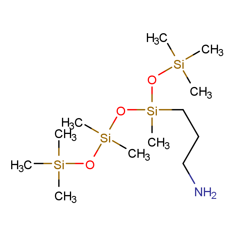 Molecular structure of C12H35NO3Si4