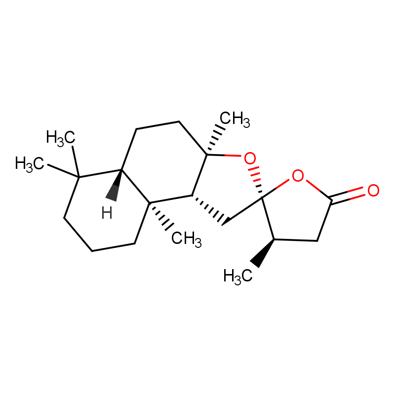 Molecular structure of C20H32O3
